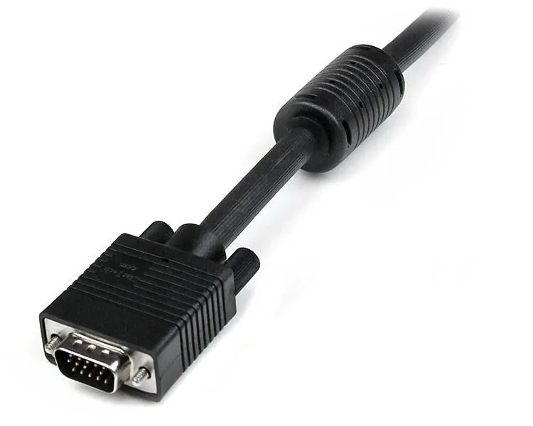 Startech.Com 2M Coax High Resolution Monitor Vga Video Cable Hd15 M/M - Vga Cable - 2 M