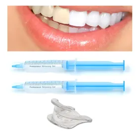 Teeth Whitening Double Sided Mouth Tray with Optional Non Peroxide Gel