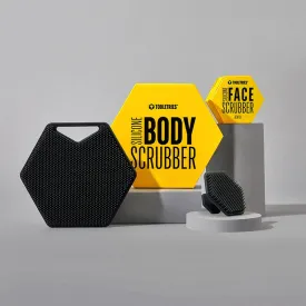 Tooletries - The Face & Body Scrubber Set, Charcoal