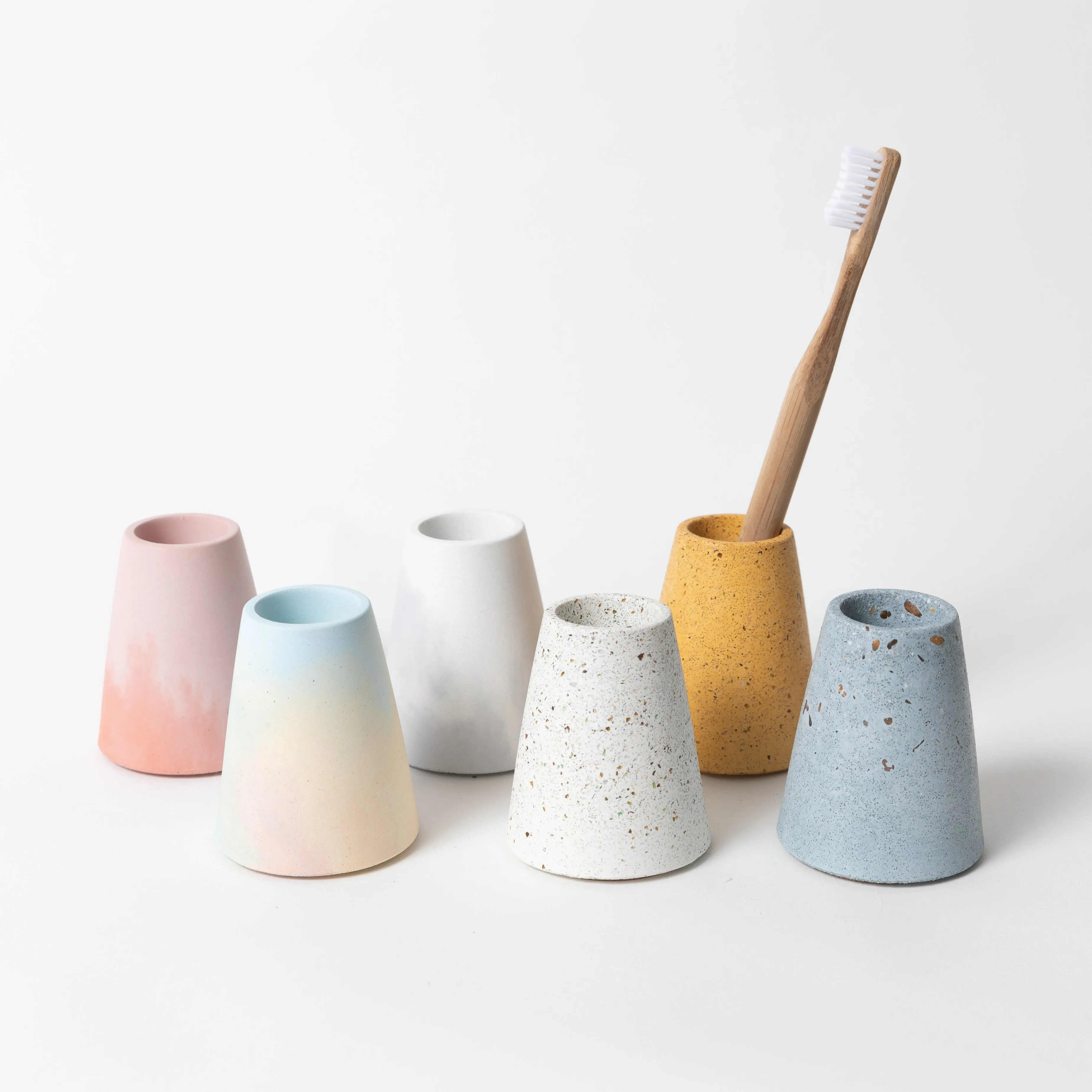 Toothbrush Holder | Pink & Coral