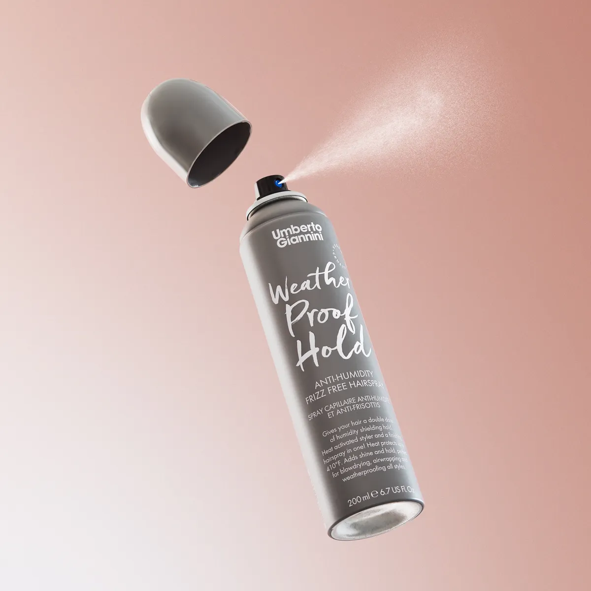 Weatherproof Hold Anti-Humidity Frizz Free Hairspray